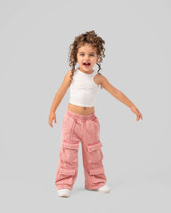 Acid Wash Cargo Pants