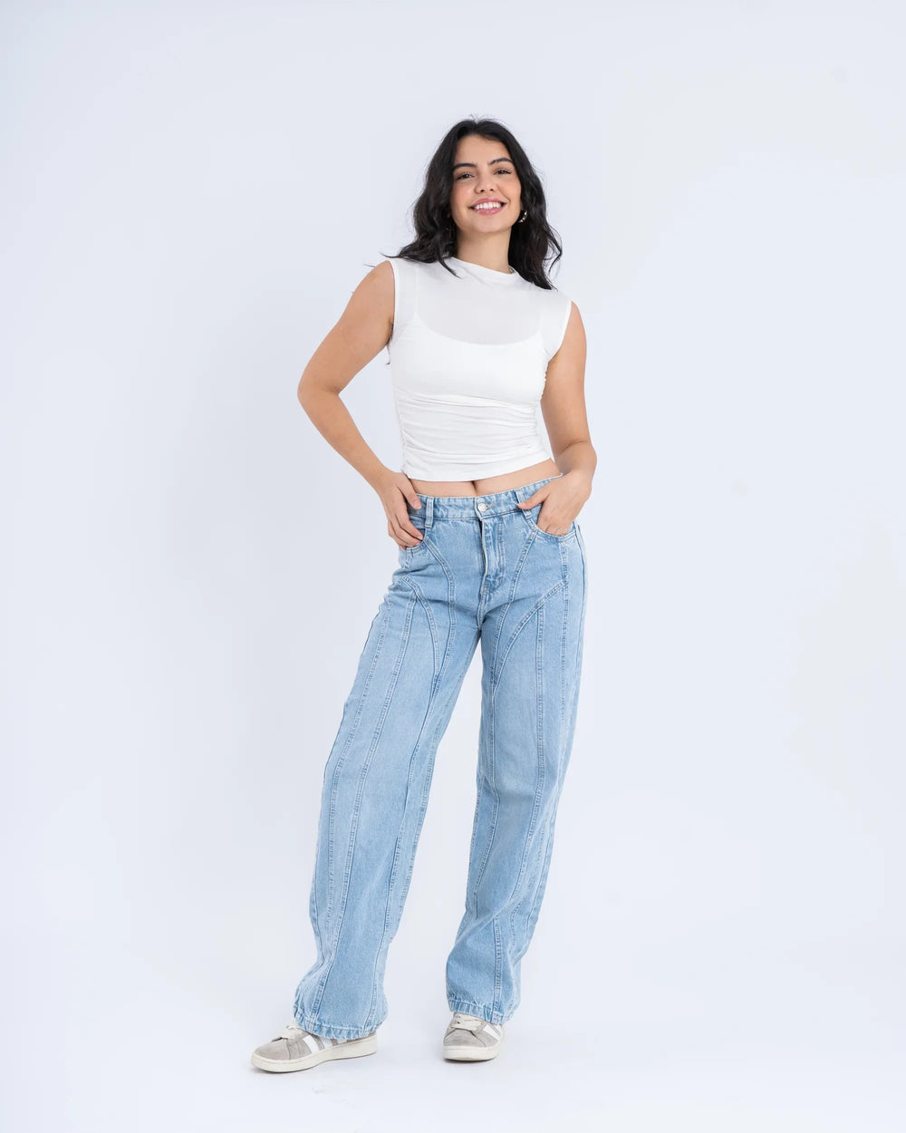 Basic Ruched Sides Top - Venti