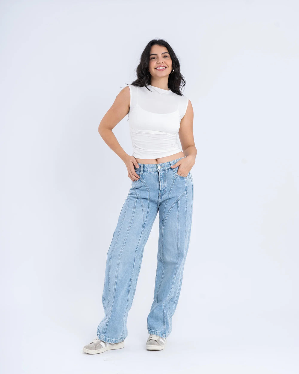 Basic Ruched Sides Top - Venti