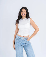 Basic Ruched Sides Top - Venti