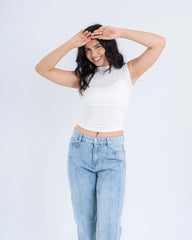 Basic Ruched Sides Top - Venti