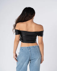 Metallic Off Shoulder Top - Venti