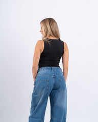 V-Neck Fitted Bodysuit