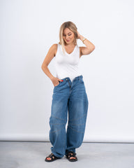 V-Neck Fitted Bodysuit