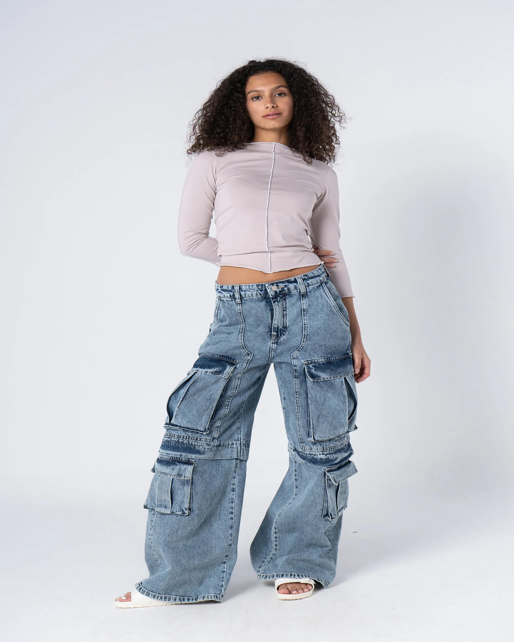 Contrast Stitch Top - Venti