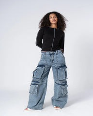 Contrast Stitch Top - Venti