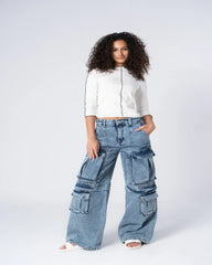 Contrast Stitch Top - Venti