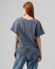 Acid Wash Destroyed T-shirt