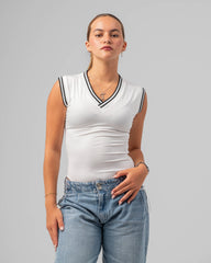 Basic V-Neck Bodysuit