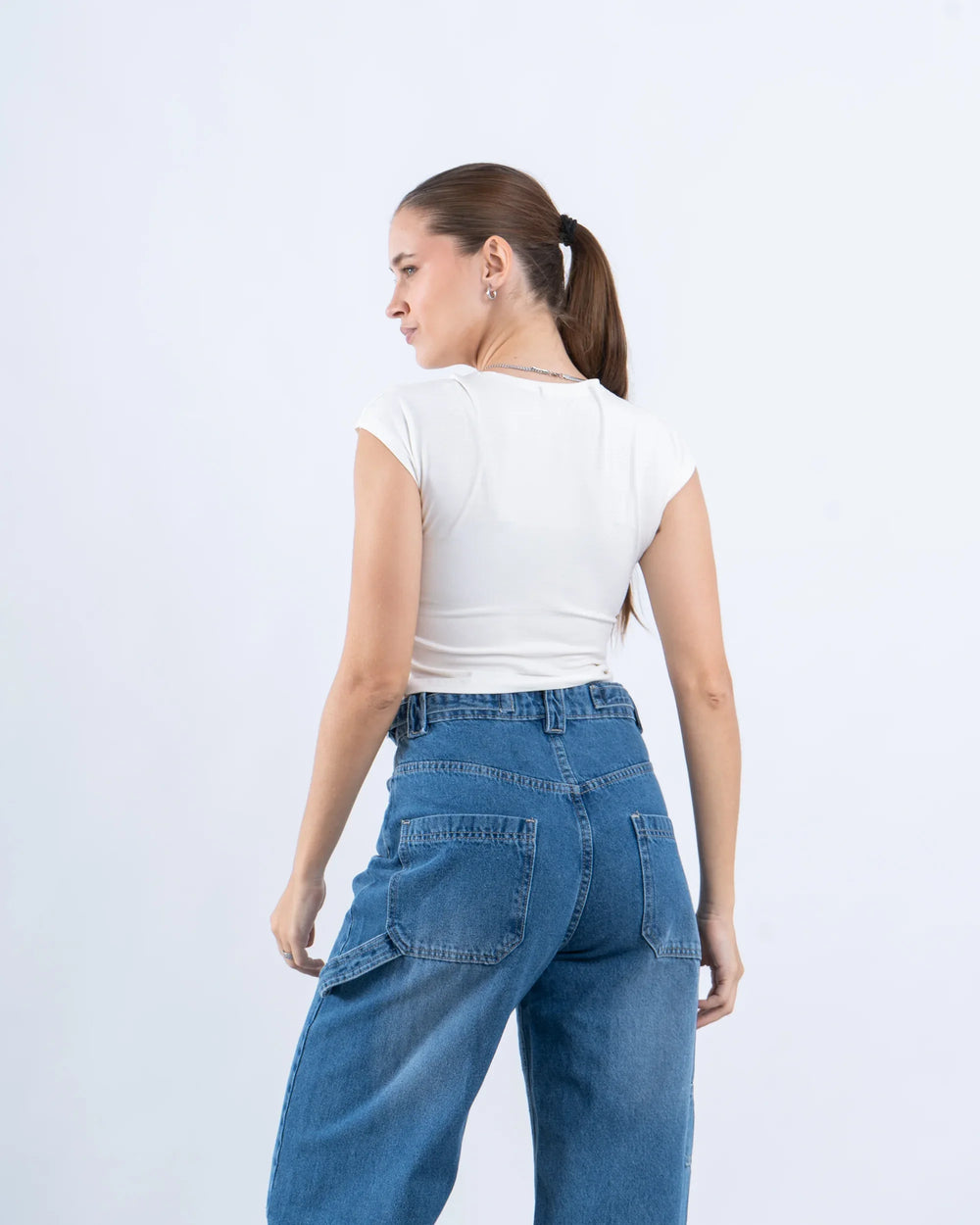 Graphic Print Crop T-Shirt - Venti