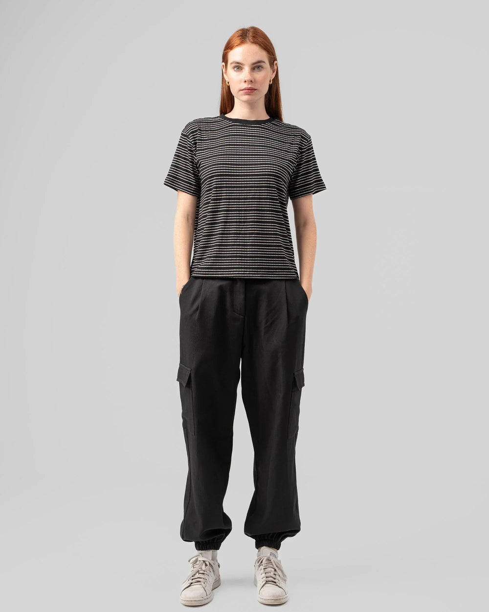 Loose Fit Striped T-Shirt - Venti