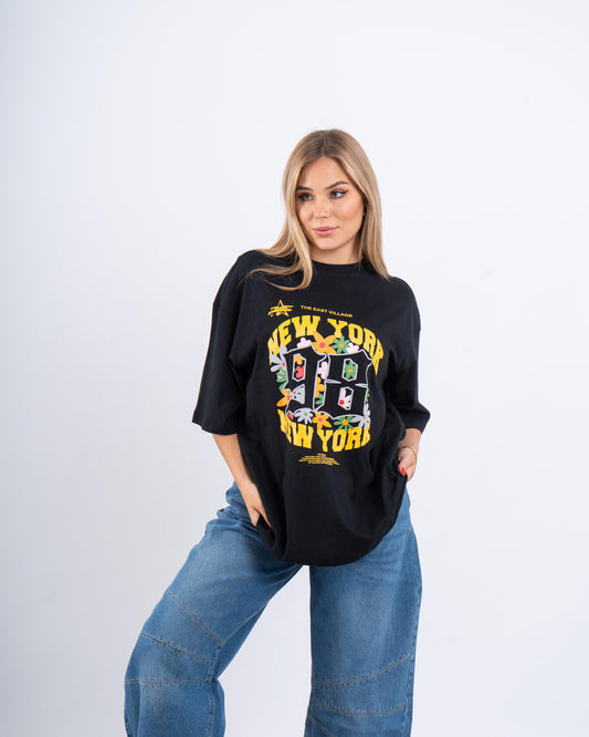 New York Graphic Oversized T-Shirt