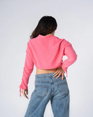 Drawstring Sleeve Blouse - Venti