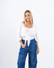 Tie-Front Blouse - Venti