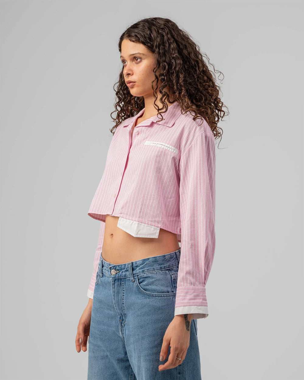 Striped Contrast Shirt - Venti