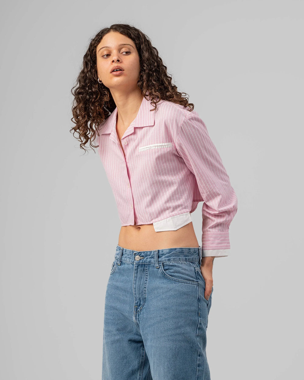 Striped Contrast Shirt - Venti