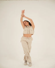 Cropped Oversized Vest - Venti