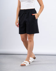 Drawstring Cotton Shorts