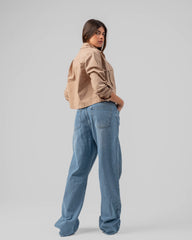 Straight Fit Denim Pants