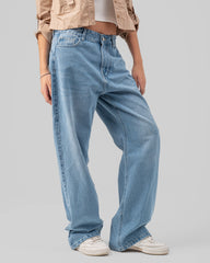 Straight Fit Denim Pants