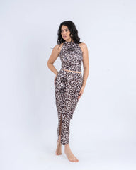 Leopard Print Floral Set - Venti