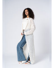 Open Work Kimono