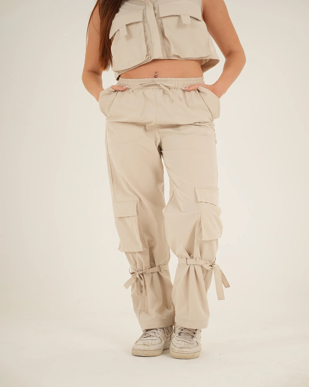 Cargo Tied Pants - Venti