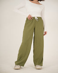 Pleated Pants