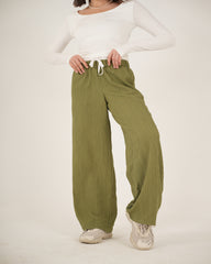 Pleated Pants