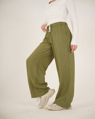 Pleated Pants