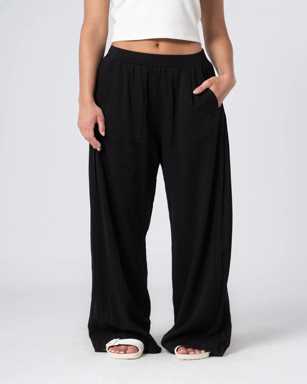 Pleated Side Pants - Venti