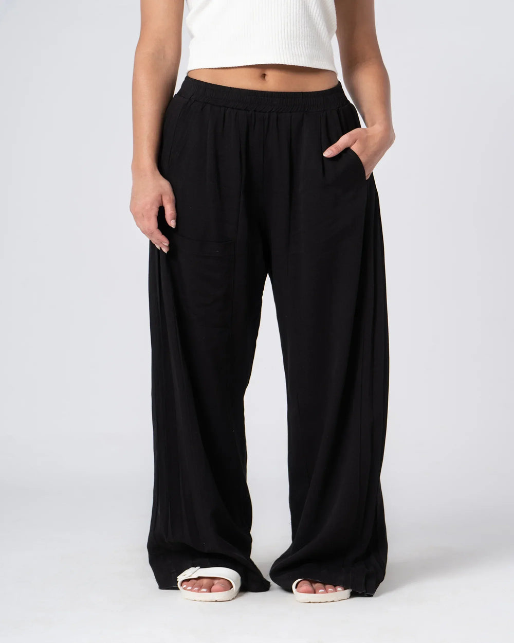Pleated Side Pants - Venti