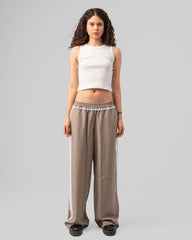 Contrast Side Straight Pants