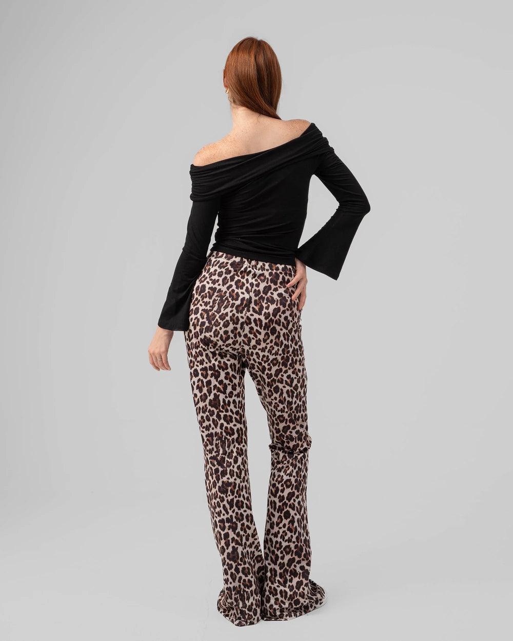 Leopard Flare Pants - Venti
