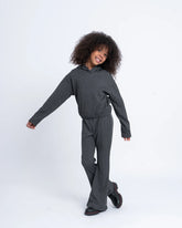 Ribbed Flare Pants - Venti