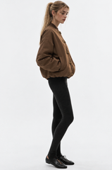 Women bomber jacket with