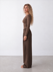 Women lace trims v neck top