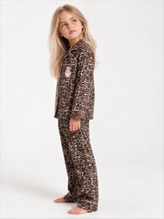 Girl animal print pj