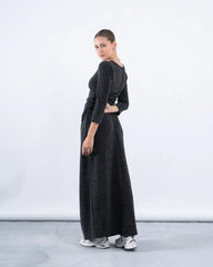 Maxi Draped Knit Dress - Venti