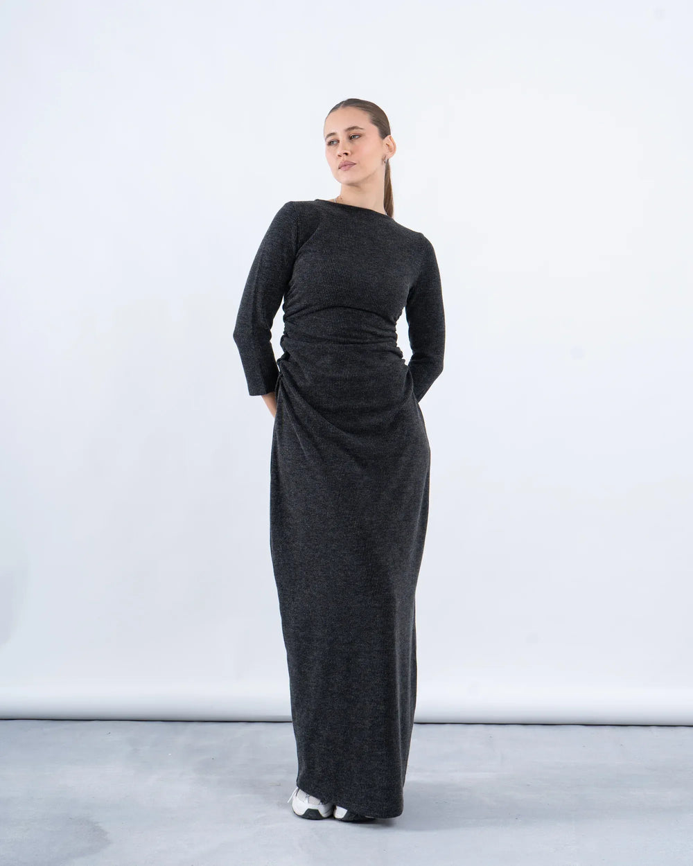 Maxi Draped Knit Dress - Venti