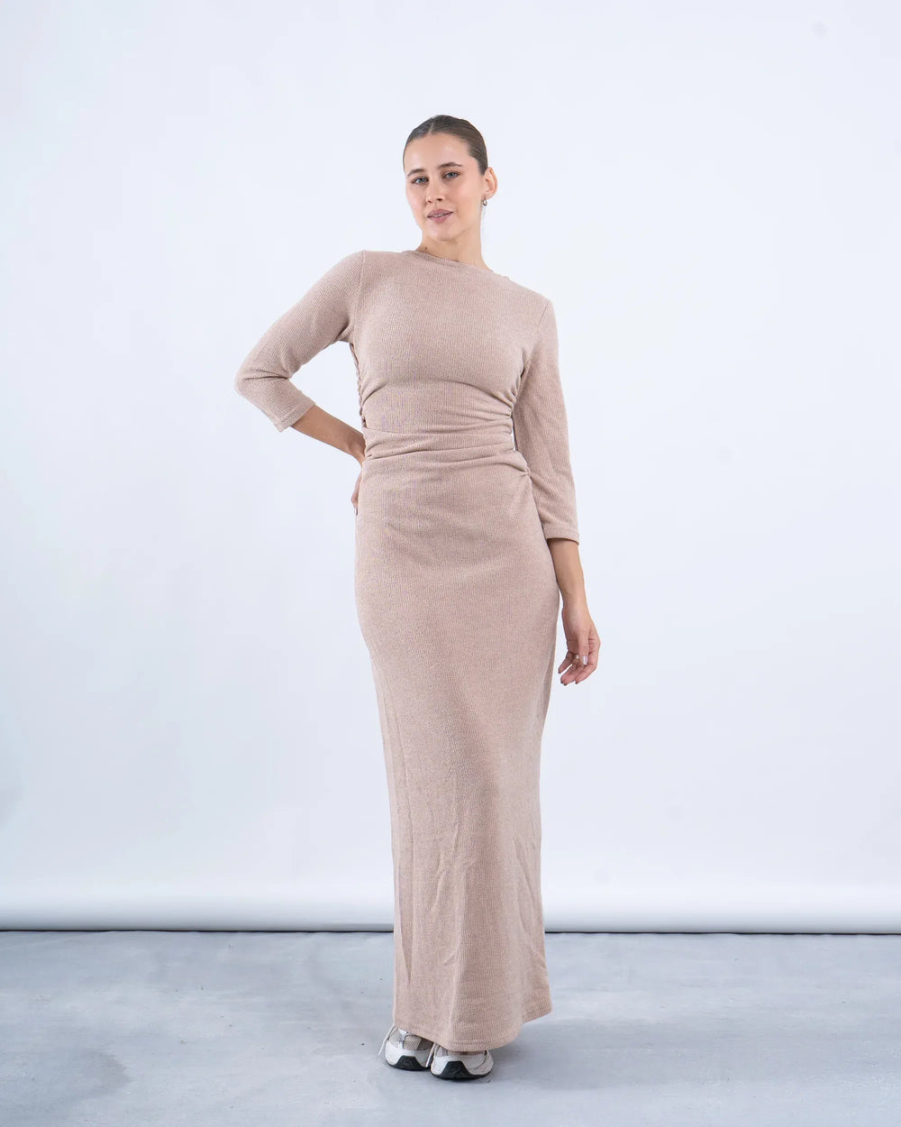 Maxi Draped Knit Dress - Venti