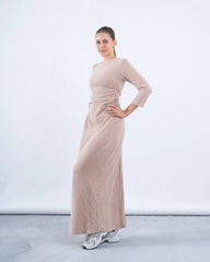 Maxi Draped Knit Dress - Venti