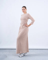 Maxi Draped Knit Dress - Venti
