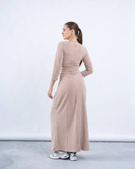 Maxi Draped Knit Dress - Venti