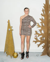 Leopard One-Shoulder Party - Venti