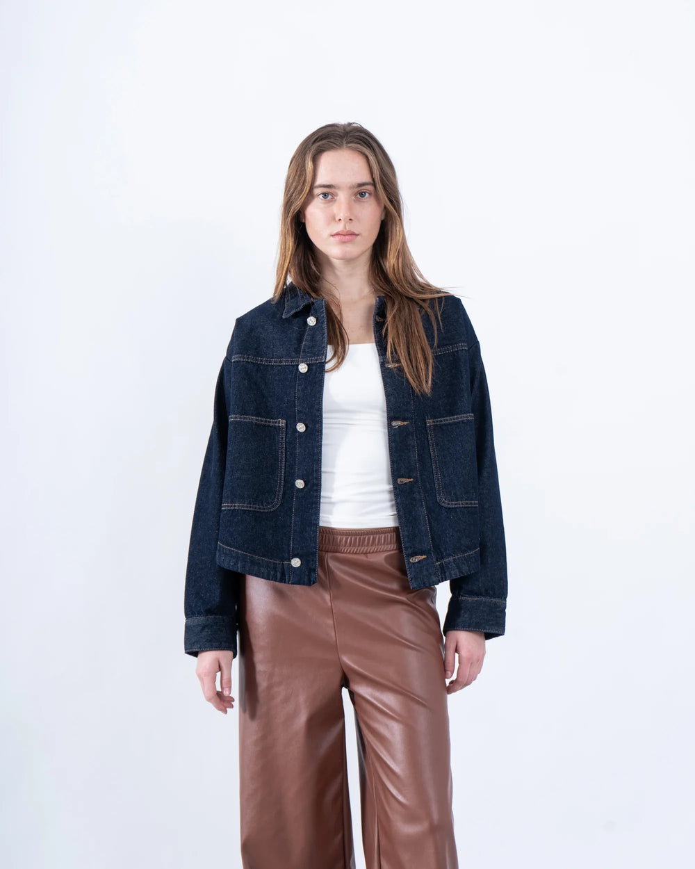 Oversized Denim Jacket - Venti