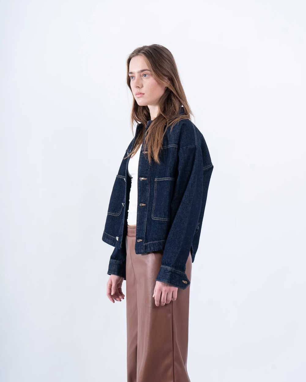 Oversized Denim Jacket - Venti