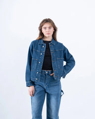Oversized Denim Jacket - Venti