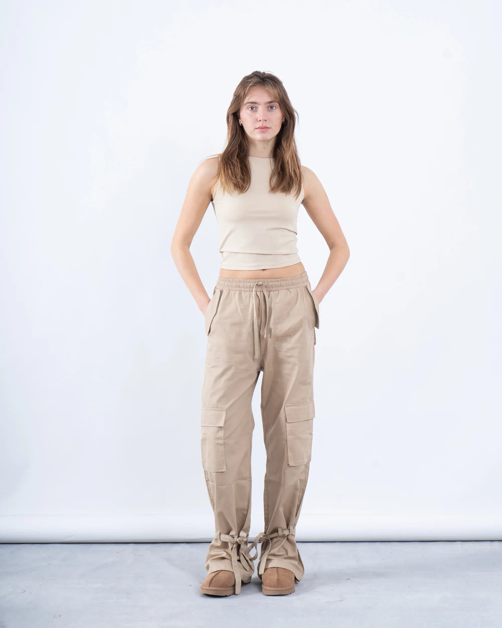 Tied Down Cargo Pants - Venti