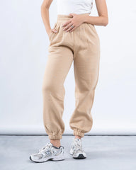 Rhinestone Fleece-Lined Joggers - Venti
